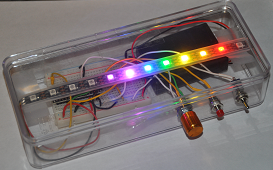 LED Strip in Clear Box with Mode Control